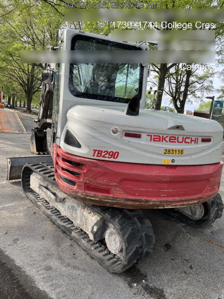2022 TAKEUCHI TB290-CR