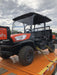 2022 Kubota RTV-X1140W-H Plastic Canopy, Windshield Acrylic Clear, LED Strobe Light, Wire Harness Kit, Back up Alarm