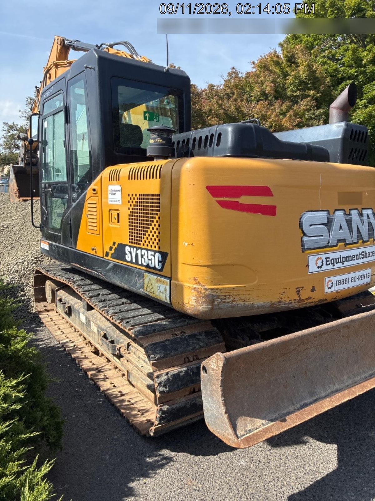 2019 SANY SY135C