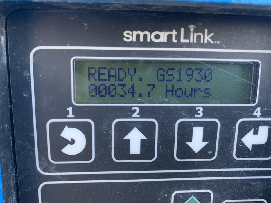 2020 Genie GS-1930 Solid Non Marking Tires, Beacon, Folding rails with half height swing gate, 800W Inverter