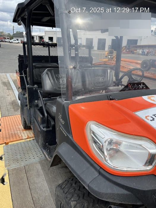 Kubota RTV-X1140W-H Plastic Canopy, Windshield Acrylic Clear, LED Strobe Light, Wire Harness Kit, Back up Alarm