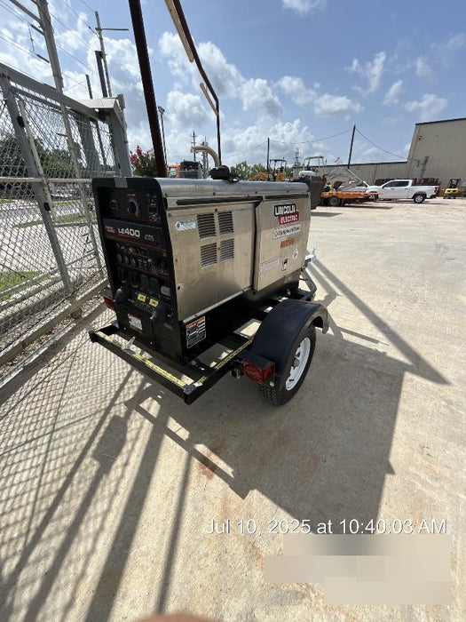 2024 Lincoln Electric LE400 Kubota V1505, Trlr, Cable Rack, Light Kit, ES Decals, T3