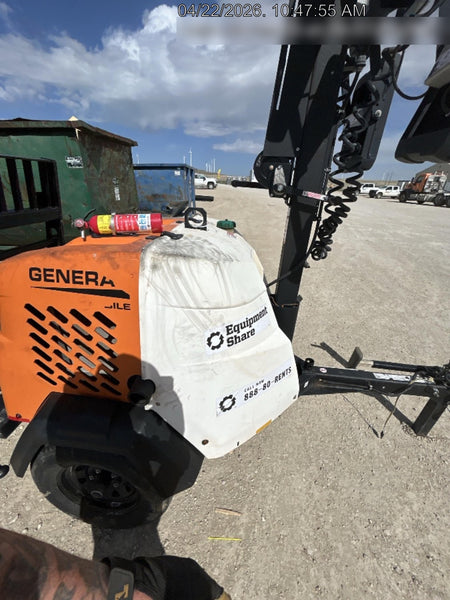 2023 Generac MLT2 Diesel, Flex Switch 120V Input, Powerzone Controller, (4) 320W LED Lights, 4kW Generator, 39.9 Gal Fuel Tank, 2" Ball, T3