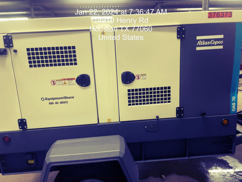 2023 ATLAS COPCO QAS 70