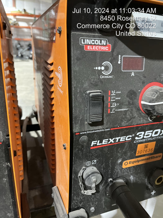 2023 LINCOLN ELECTRIC FLEXTEC 350X