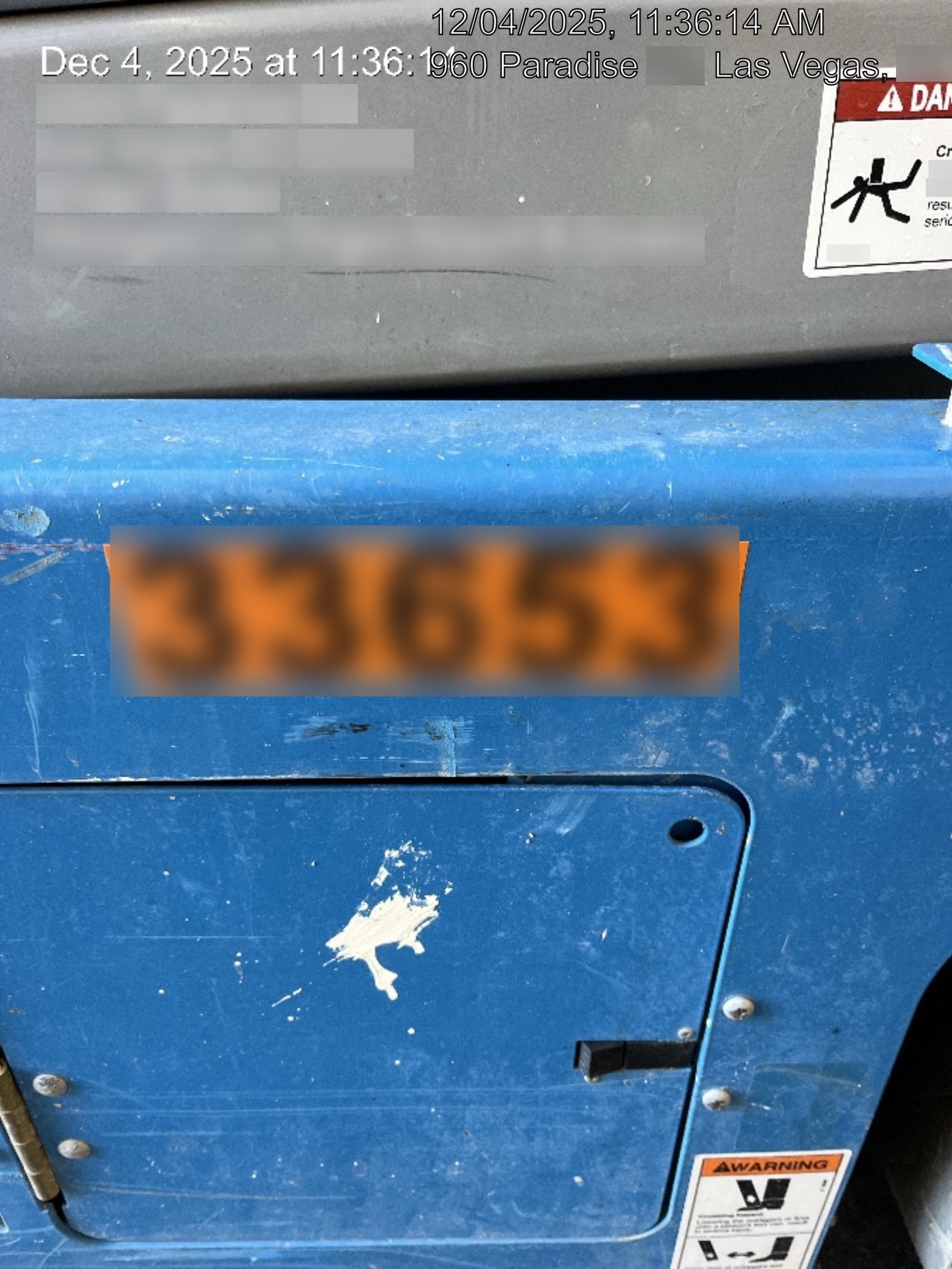 2019 Genie GS-3232 Standard Options