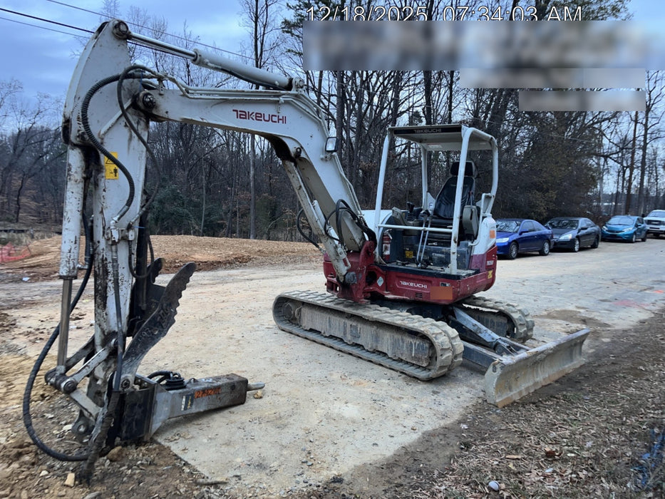 2019 TAKEUCHI TB260