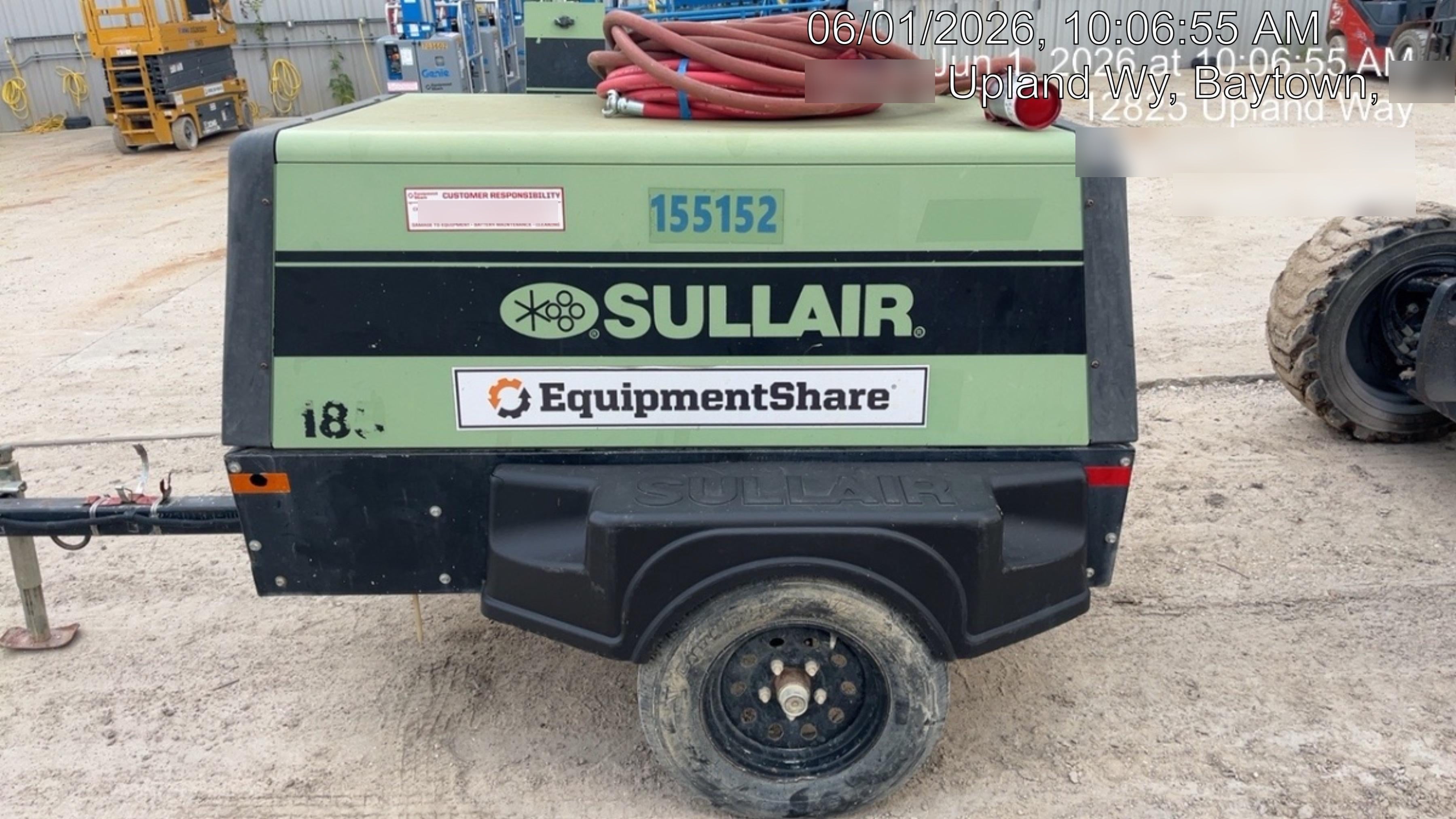 2021 SULLAIR 185D-DPQ KU4F