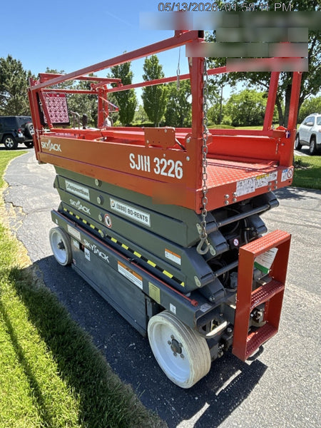 2017 Skyjack SJIII-3226 Standard Rental Specs