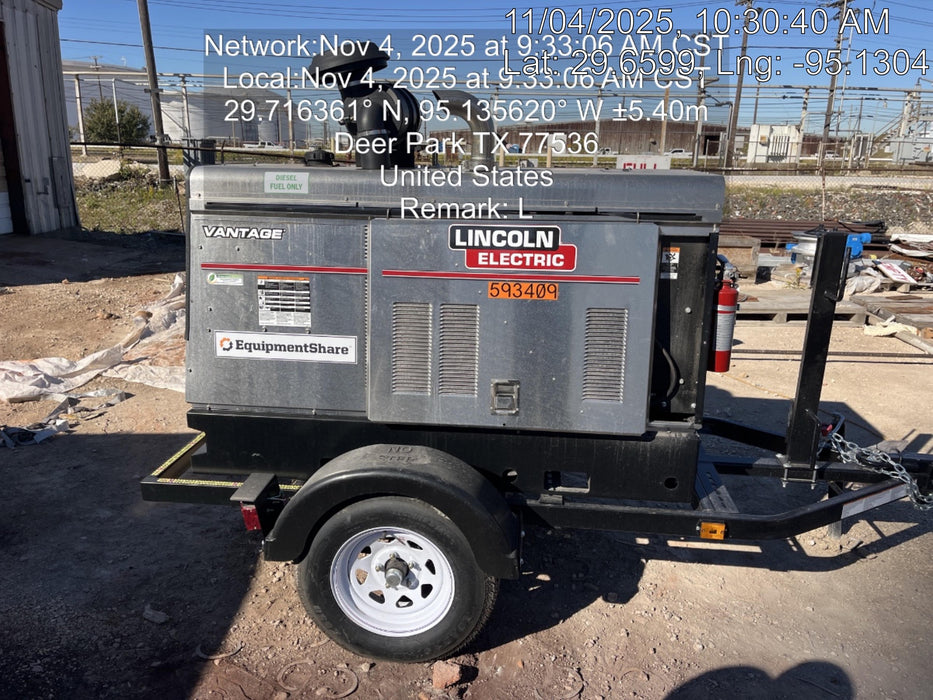 2025 LINCOLN ELECTRIC Vantage 549X