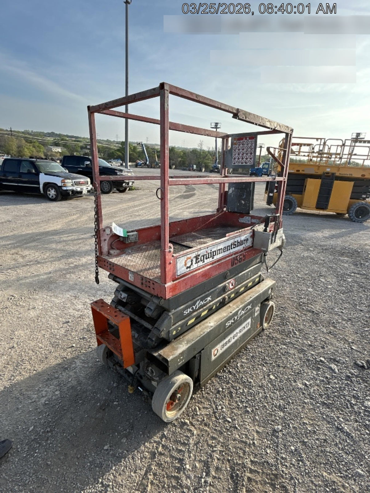 2015 Skyjack SJIII-3219 19' Scissor Lift