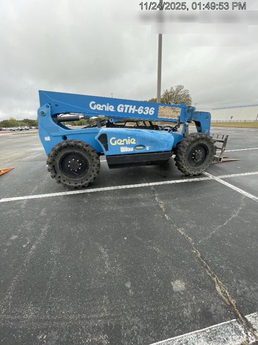 2017 Genie GTH-636 Genie GTH636 Telehandler, 48" Carriage, Solid Tires