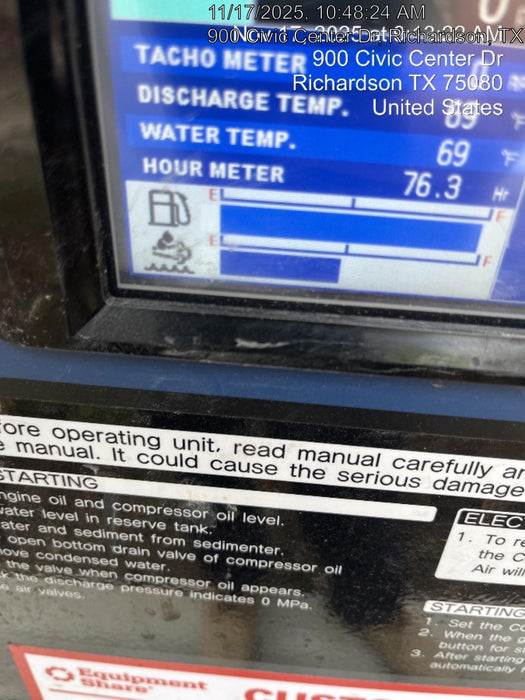 2025 AIRMAN PDSF375DP-6E1