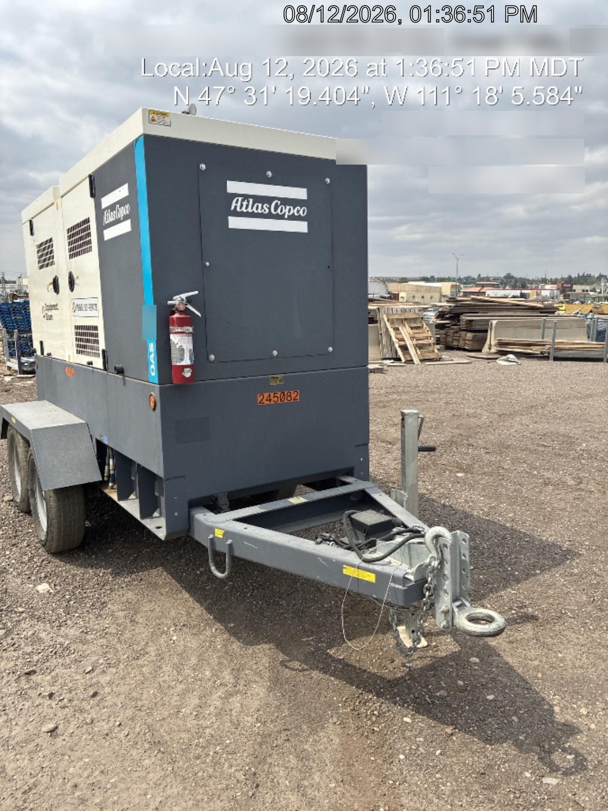 2022 ATLAS COPCO QAS 125