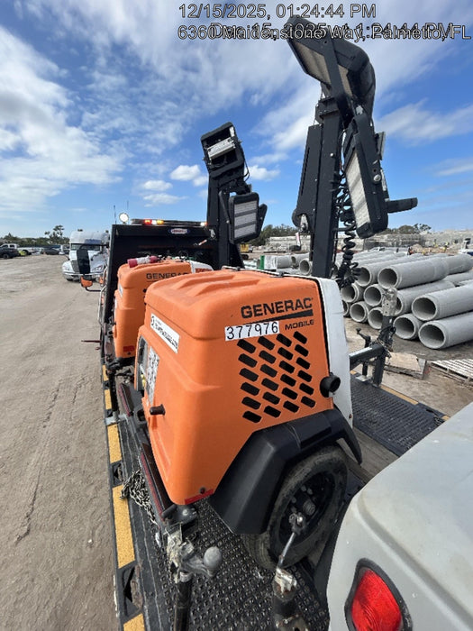 2023 Generac MLT2 Diesel, Flex Switch 120V Input, Powerzone Controller, 
(4) 320W LED Lights, 4kW Generator, 39.9 Gal Fuel Tank, 2" Ball, T3