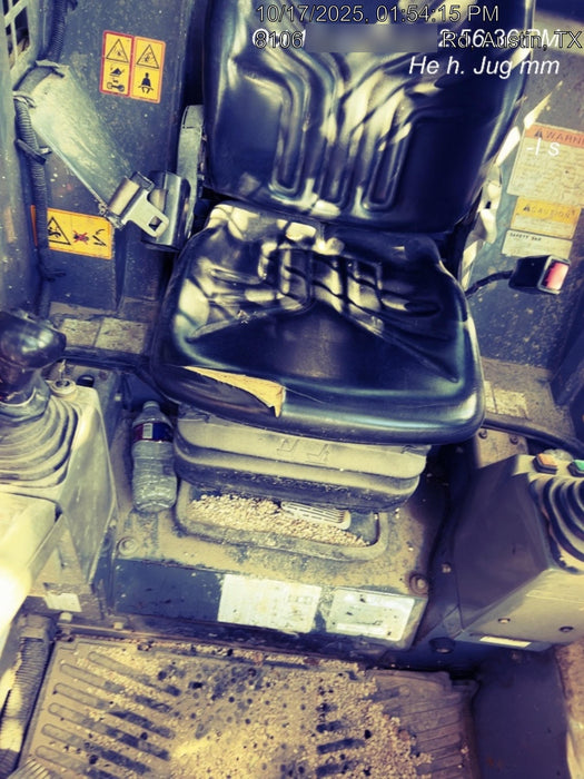 2019 Takeuchi TL8W Canopy, 15" Wide Rubber Tracks, Back-up Alarm, Front & Rear Working Lights, Auxiliary Hydraulics, Two-Speed Travel, Electronic Monitoring System w/76" HD Dirt Bucket with 8 Teeth, 20.3 cubic feet Capacity