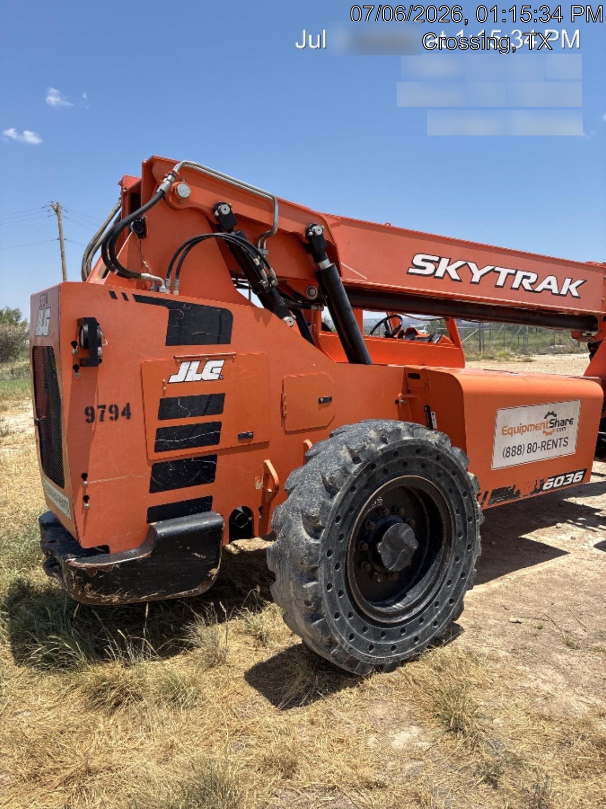 2018 SKYTRAK 6036