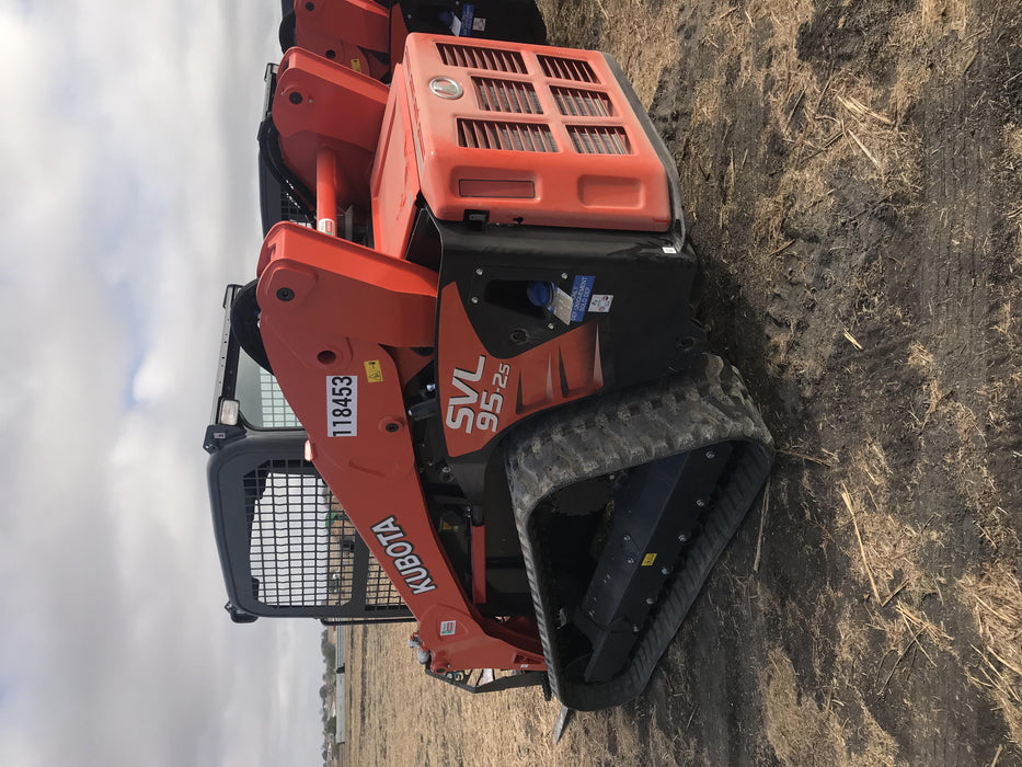 2020 Kubota SVL95-2SHC Cab, Rubber Tracks, Hydraulic Quick Coupler