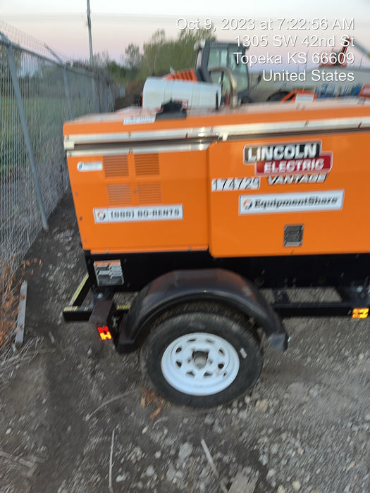 2022 Lincoln Electric LE400 Kubota V1505, Trlr, Cable Rack, Light Kit, ES Decals, T3