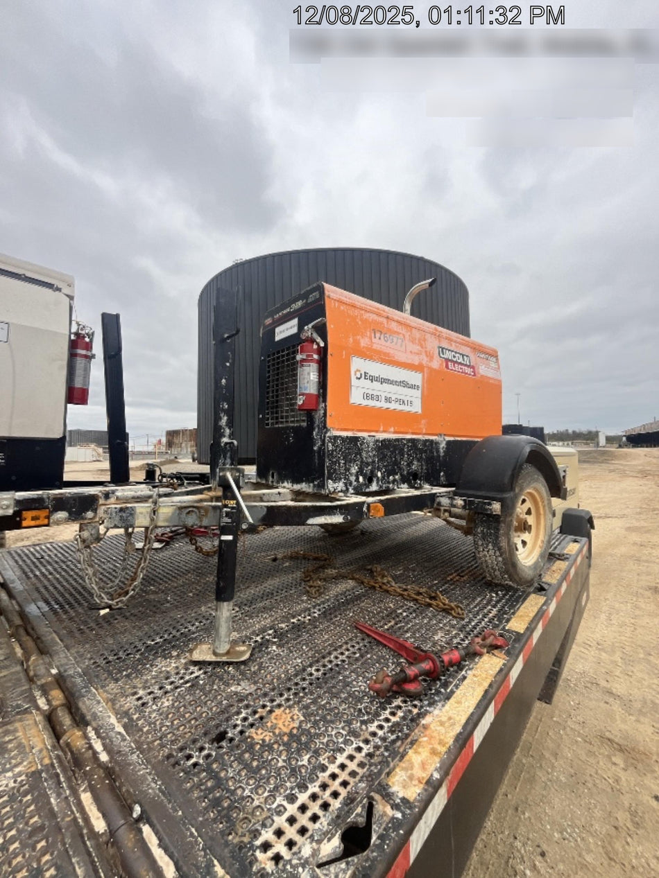 2021 Lincoln Electric Vantage 322 Vantage 322 Ready Pak 3 w/ Decals, ORANGE (includes trailer, cable rack, fender light kit) NO Telematics