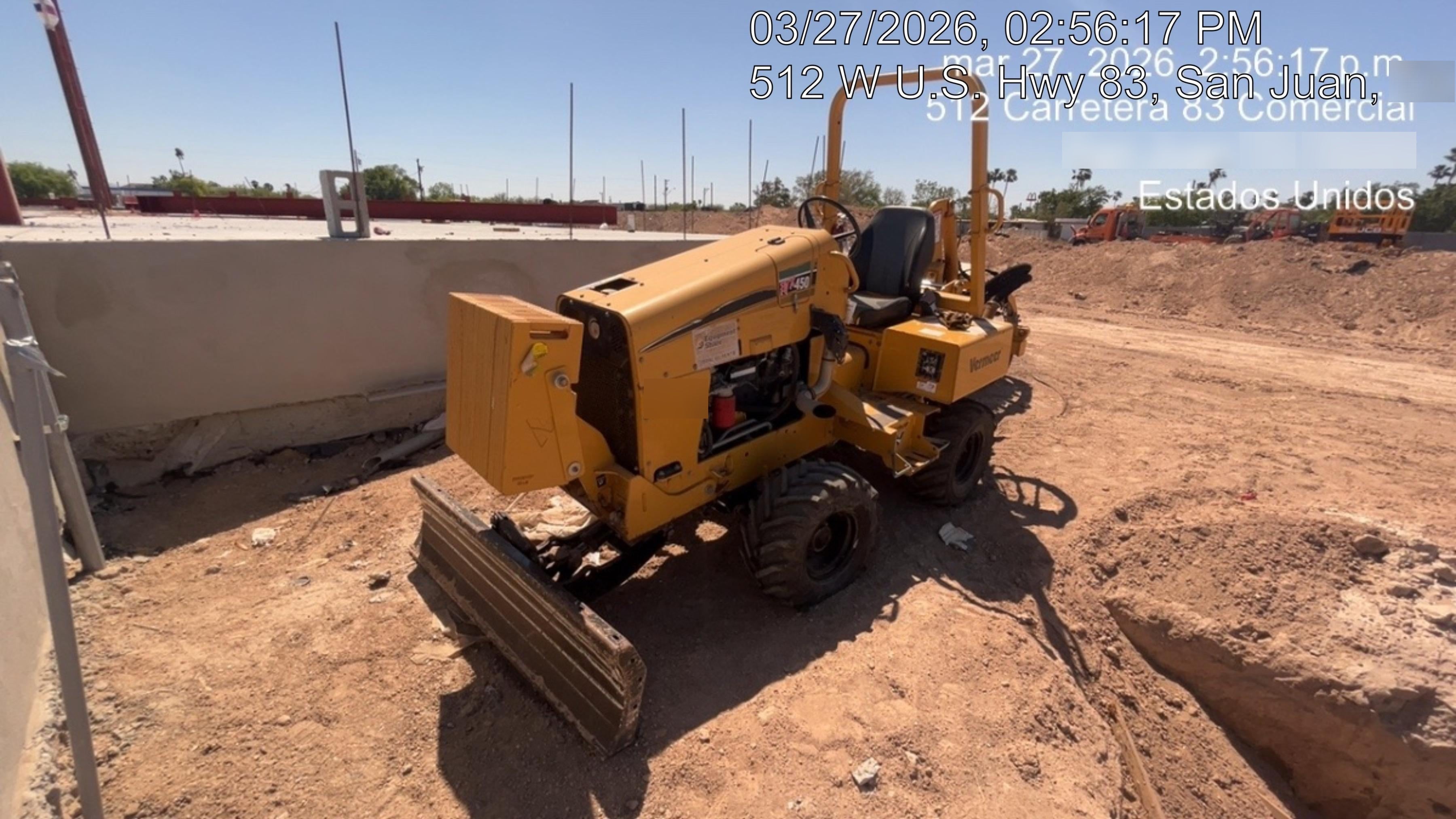2019 VERMEER RTX450