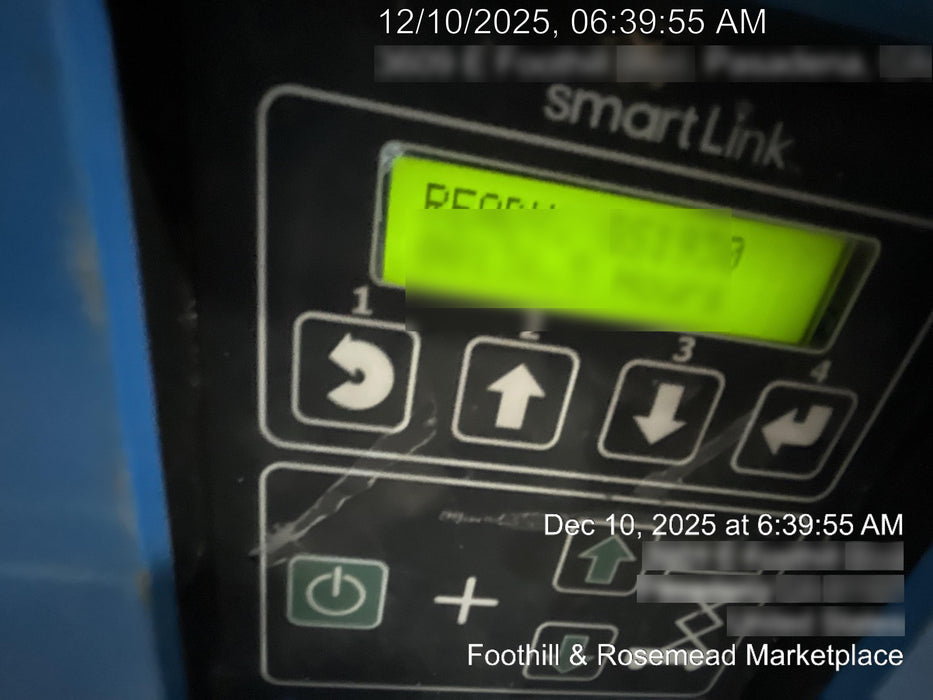 2020 Genie GS-1930 Solid Non Marking Tires, Beacon, Folding rails with half height swing gate, 800W Inverter