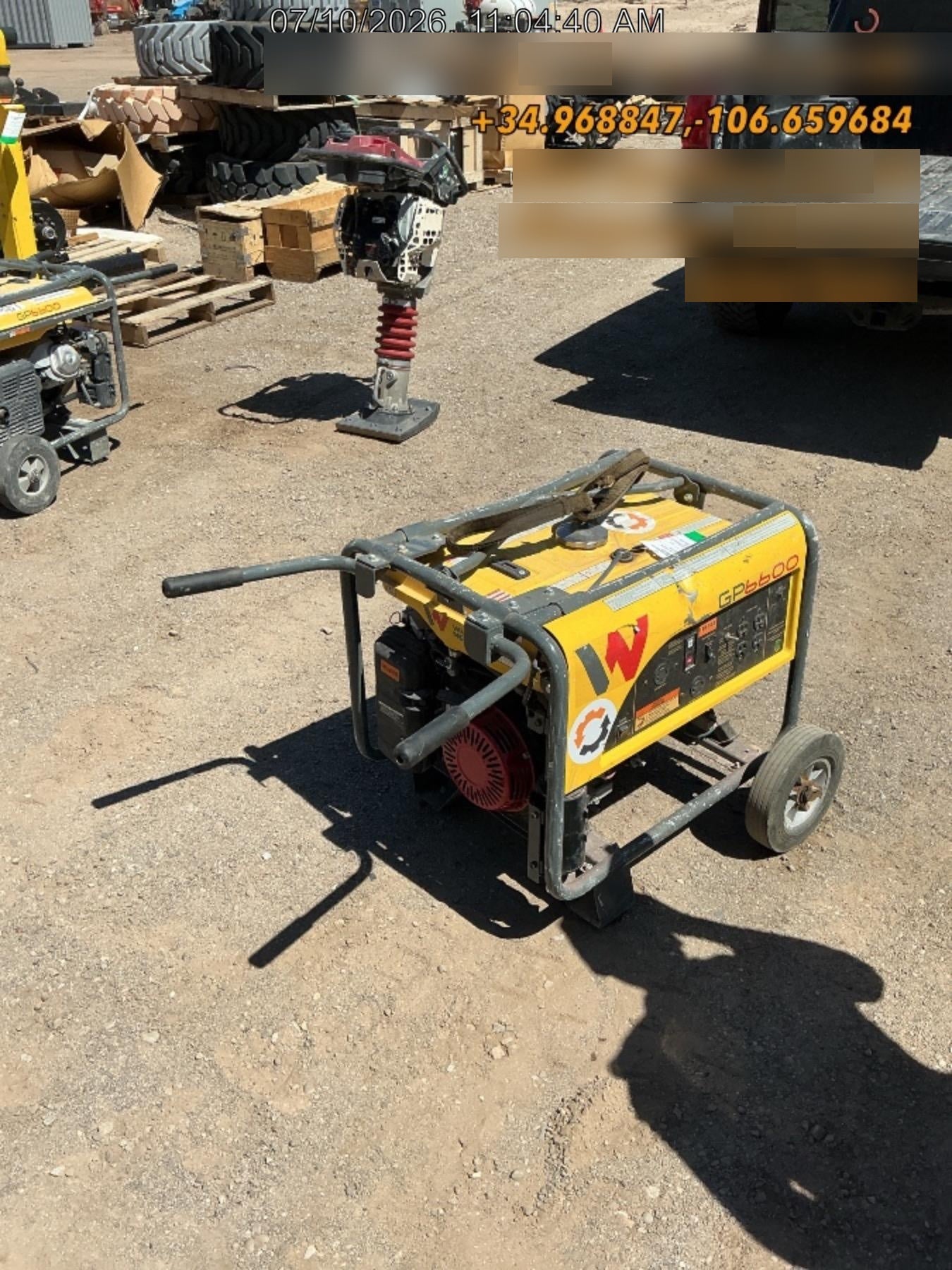 2020 WACKER NEUSON GP6600A