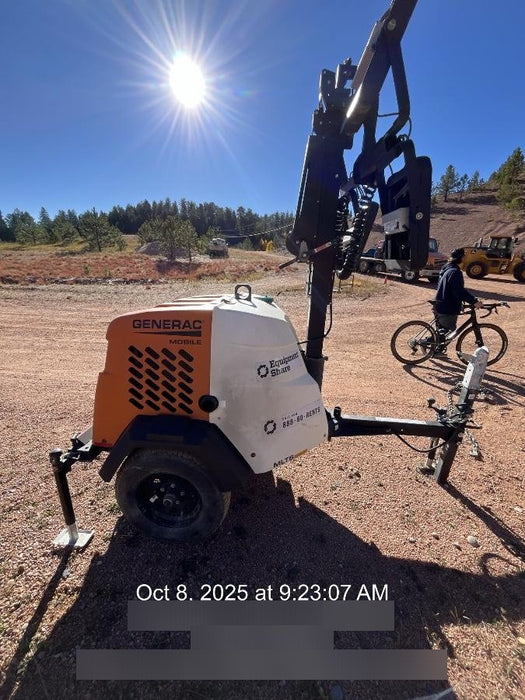 2023 Generac MLT2 Diesel, Flex Switch 120V Input, Powerzone Controller, 
(4) 320W LED Lights, 4kW Generator, 39.9 Gal Fuel Tank, 2" Ball, T3