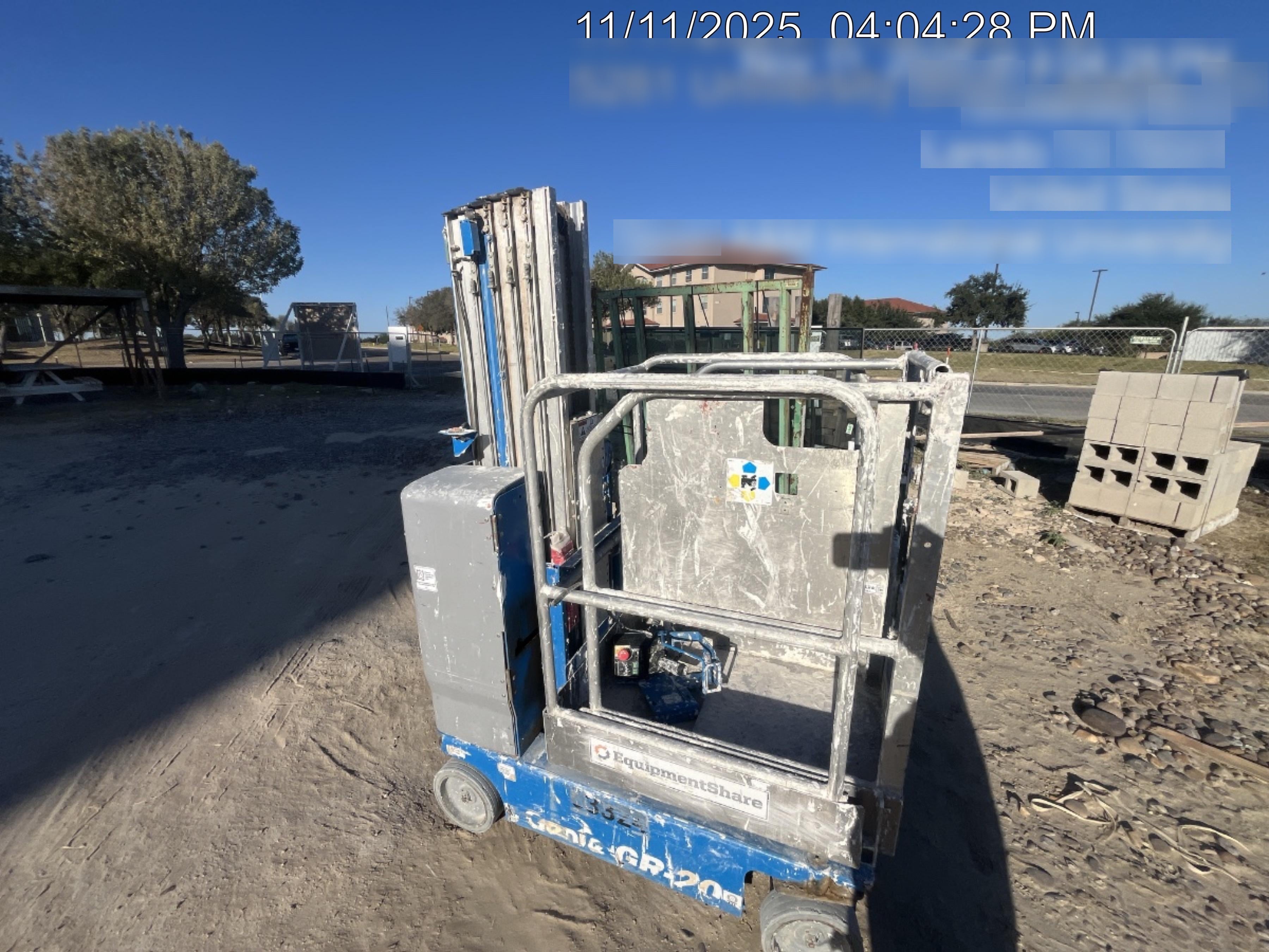 2020 GENIE GR-20