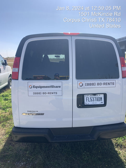 2023 CHEVROLET Express Van - Rental