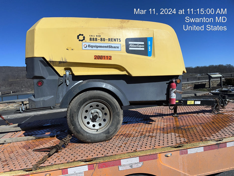 2022 ATLAS COPCO XAS188 CWK