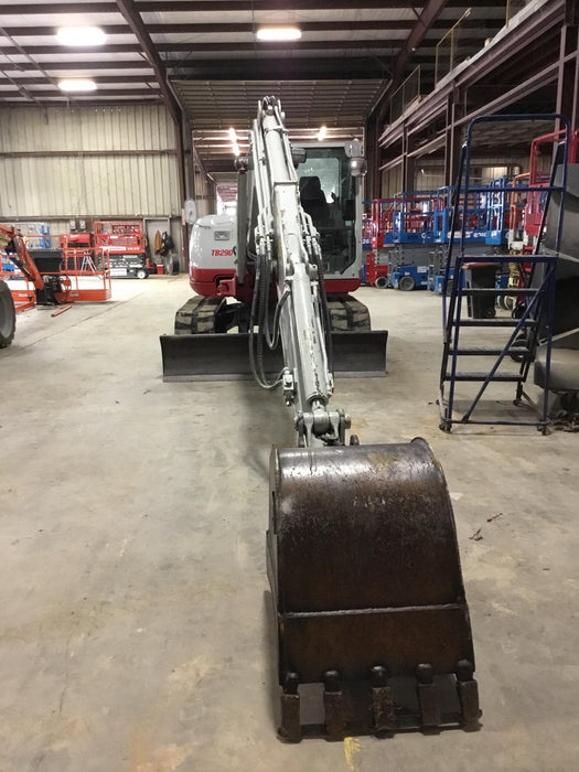 2019 Takeuchi TB290 Takeuchi TB290 Cab/Heat/AC w/Rubber Tracks, Auxiliary Hydraulics, Dozer Blade, Manual QC, 18/24/36" Buckets, Hydraulic Thumb Installed