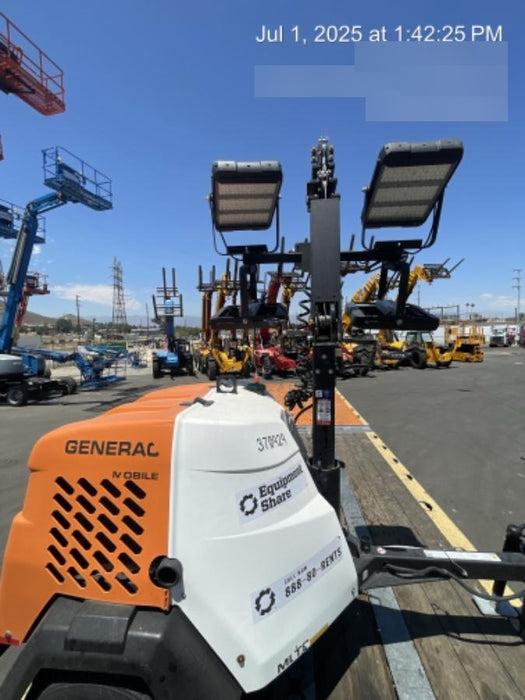 2023 Generac MLT2 Diesel, Flex Switch 120V Input, Powerzone Controller, 
(4) 320W LED Lights, 4kW Generator, 39.9 Gal Fuel Tank, 2" Ball, T3