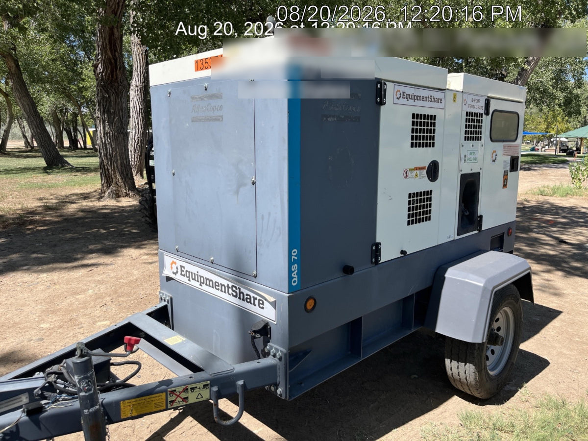 2021 ATLAS COPCO QAS 70