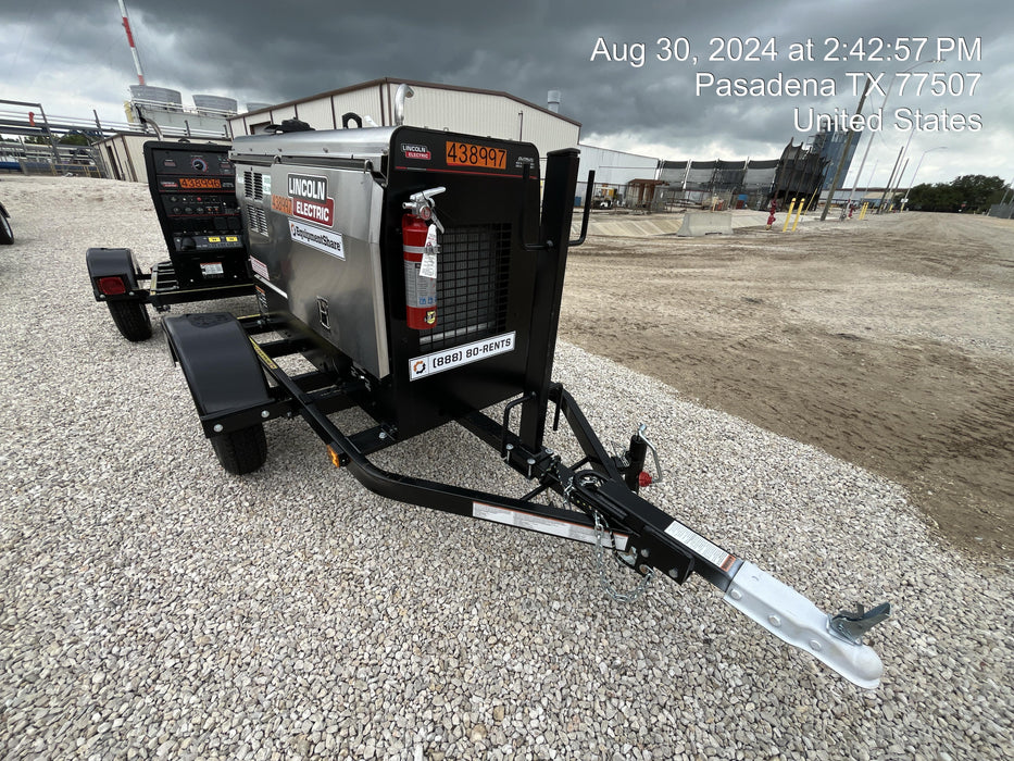 2024 Lincoln Electric LE400 Kubota V1505, Trlr, Cable Rack, Light Kit, ES Decals, T3