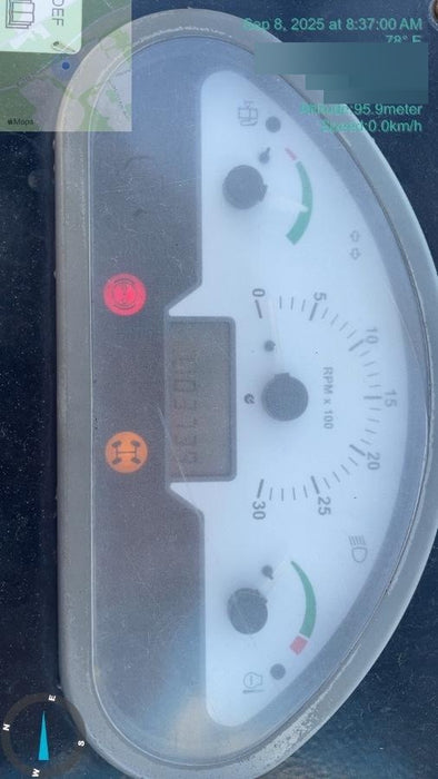 2017 Genie GTH-1056 Genie GTH1056, Solid Tires, 60" carriage, Light Kit, Open ROPS