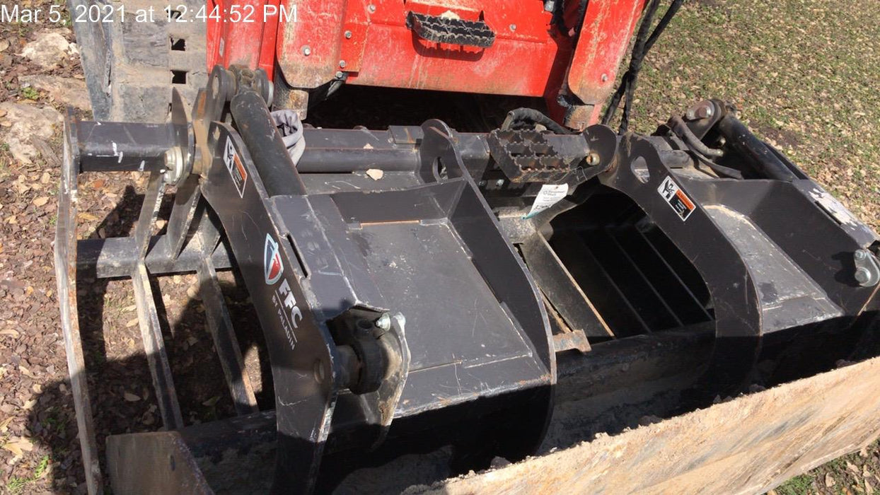 2019 PALADIN 78" Skeleton Grapple Bucket - Paladin