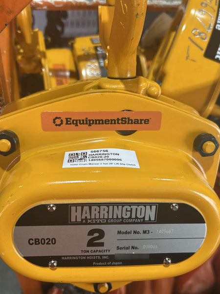 2025 HARRINGTON CB020-20