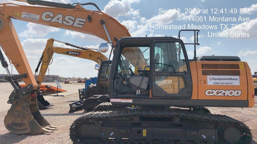 2020 CASE CX210D