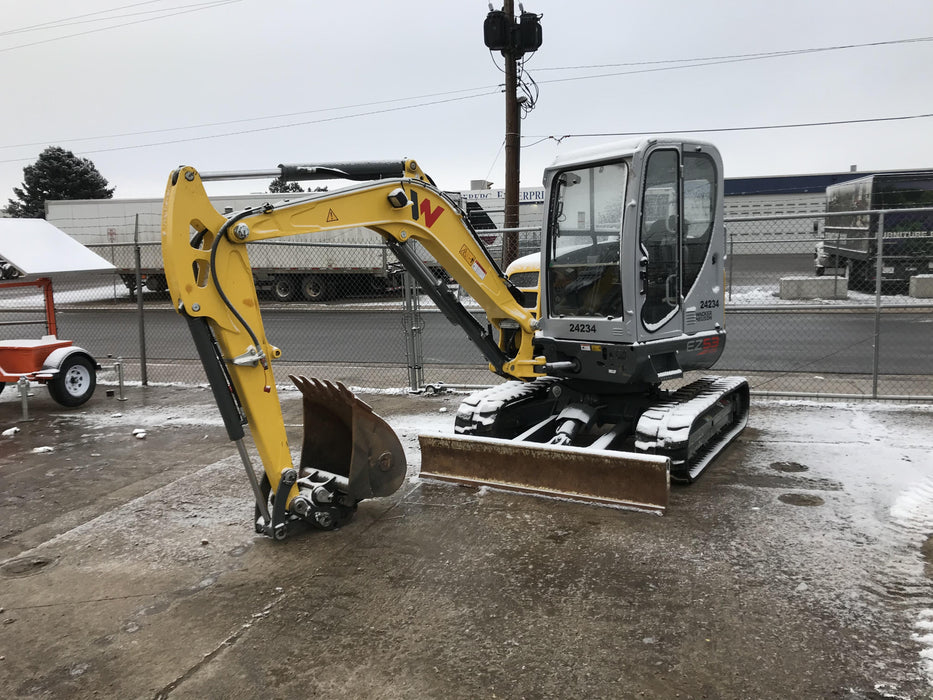 2019 Wacker Neuson EZ53 WACKER NEUSON EZ53 12K Excavator, TRK,LGD,CAB,PC