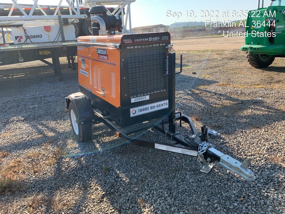 2022 Lincoln Electric Vantage 549X VANTAGE 549X READY-PAK 3