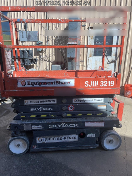 2019 Skyjack SJIII-3219 Standard w/Trojan Batteries