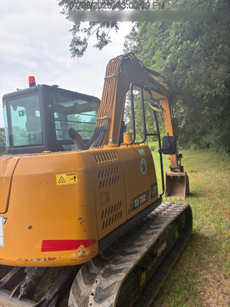 2020 Sany SY75C Rubber Hydraulic Excavator