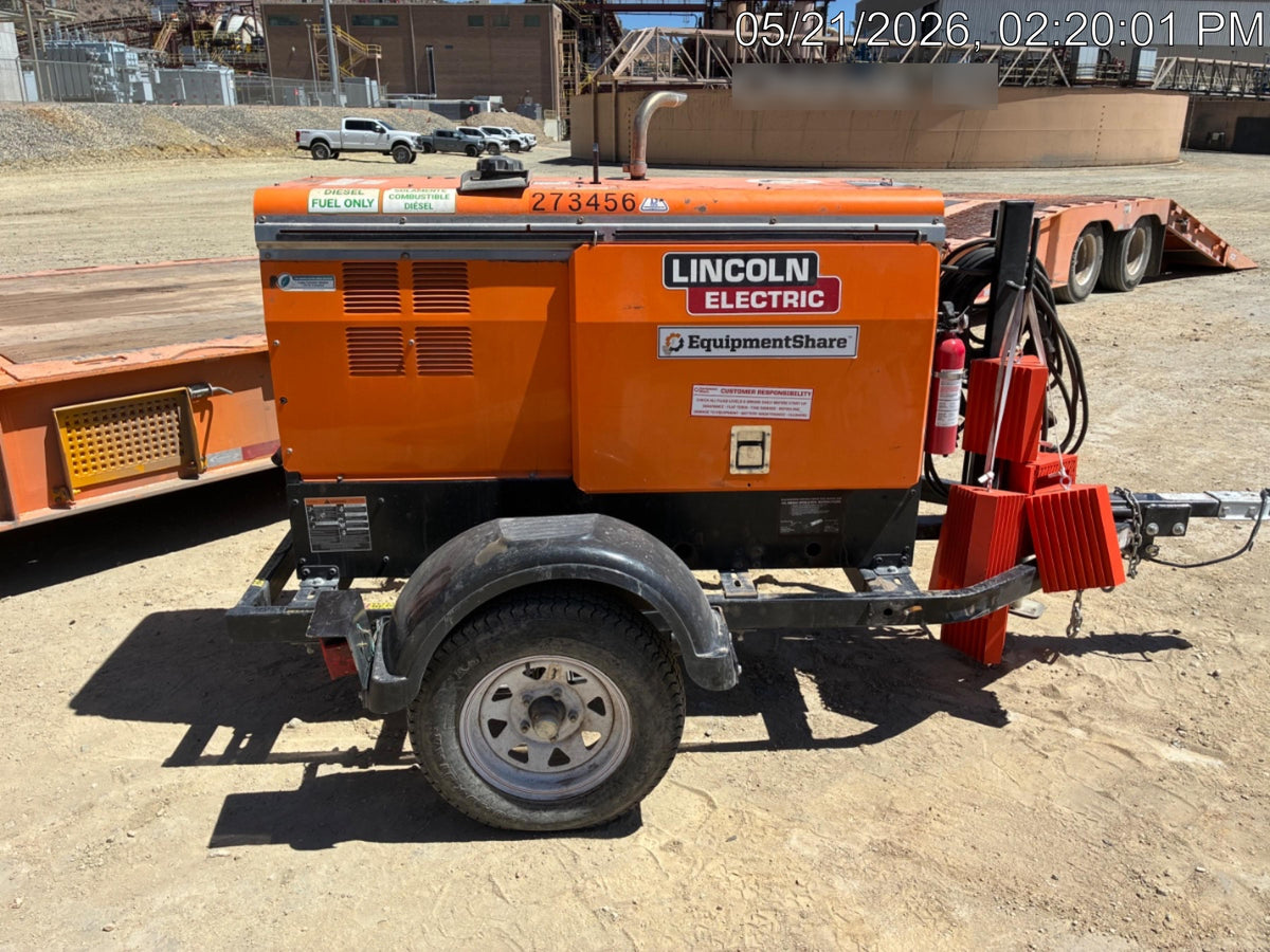 2022 Lincoln Electric LE400 Kubota V1505, Trlr, Cable Rack, Light Kit, ES Decals, T3