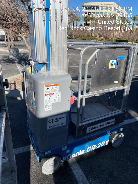 2020 GENIE GR-20