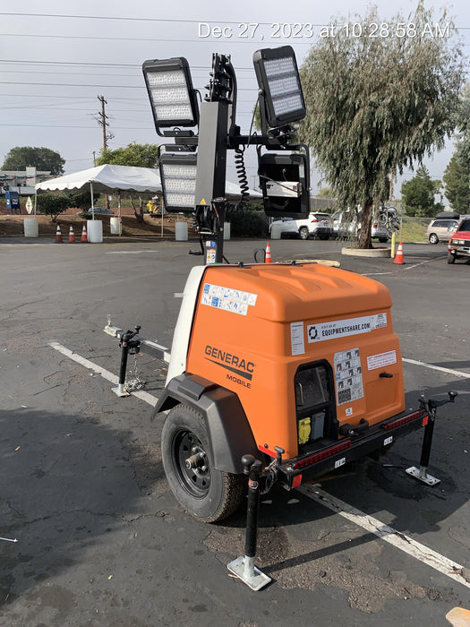 2023 Generac MLT2 Diesel, Flex Switch 120V Input, Powerzone Controller, (4) 320W LED Lights, 4kW Generator, 39.9 Gal Fuel Tank, 2" Ball, T3