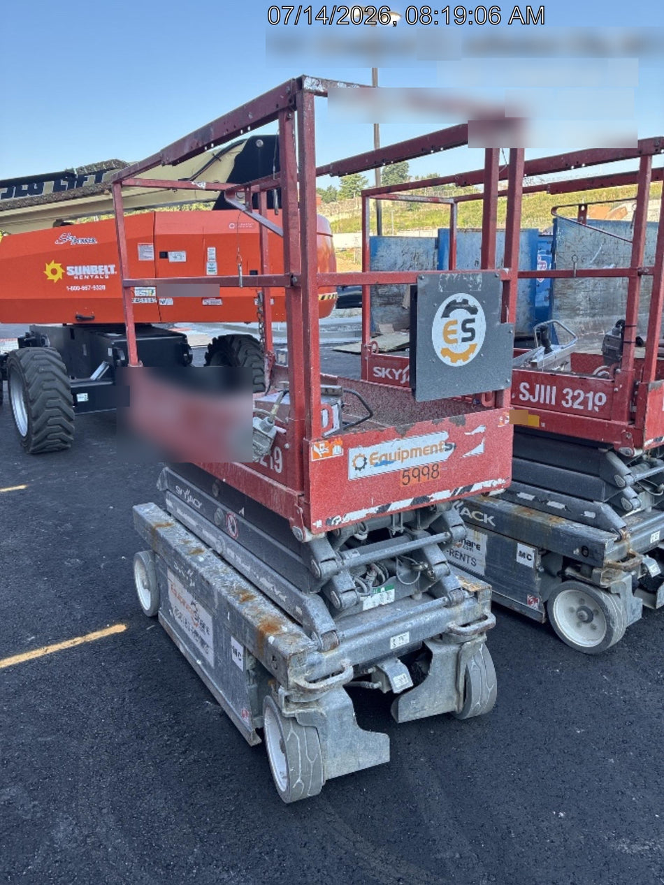 2017 Skyjack SJIII-3219 Skyjack SJ3219, Trojan Battery Set, Extended Warranty 5yr/5k hr