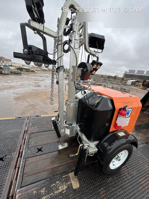 2024 Wanco WLTT-4MM4K Diesel, Deep Sea Controller, Shore Power Plug, Auto Start, (4) 350W LED Floodlights, 4kW Generator, 60 Gal Fuel Tank, 2" Ball, T3