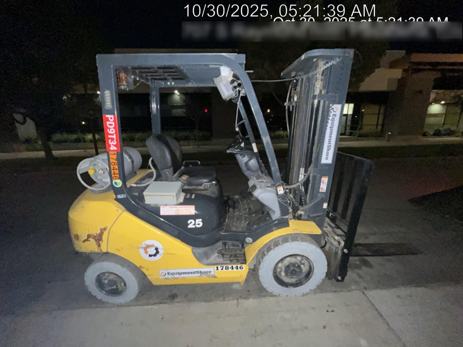 2021 KOMATSU FG25T-16 LP-Scale System