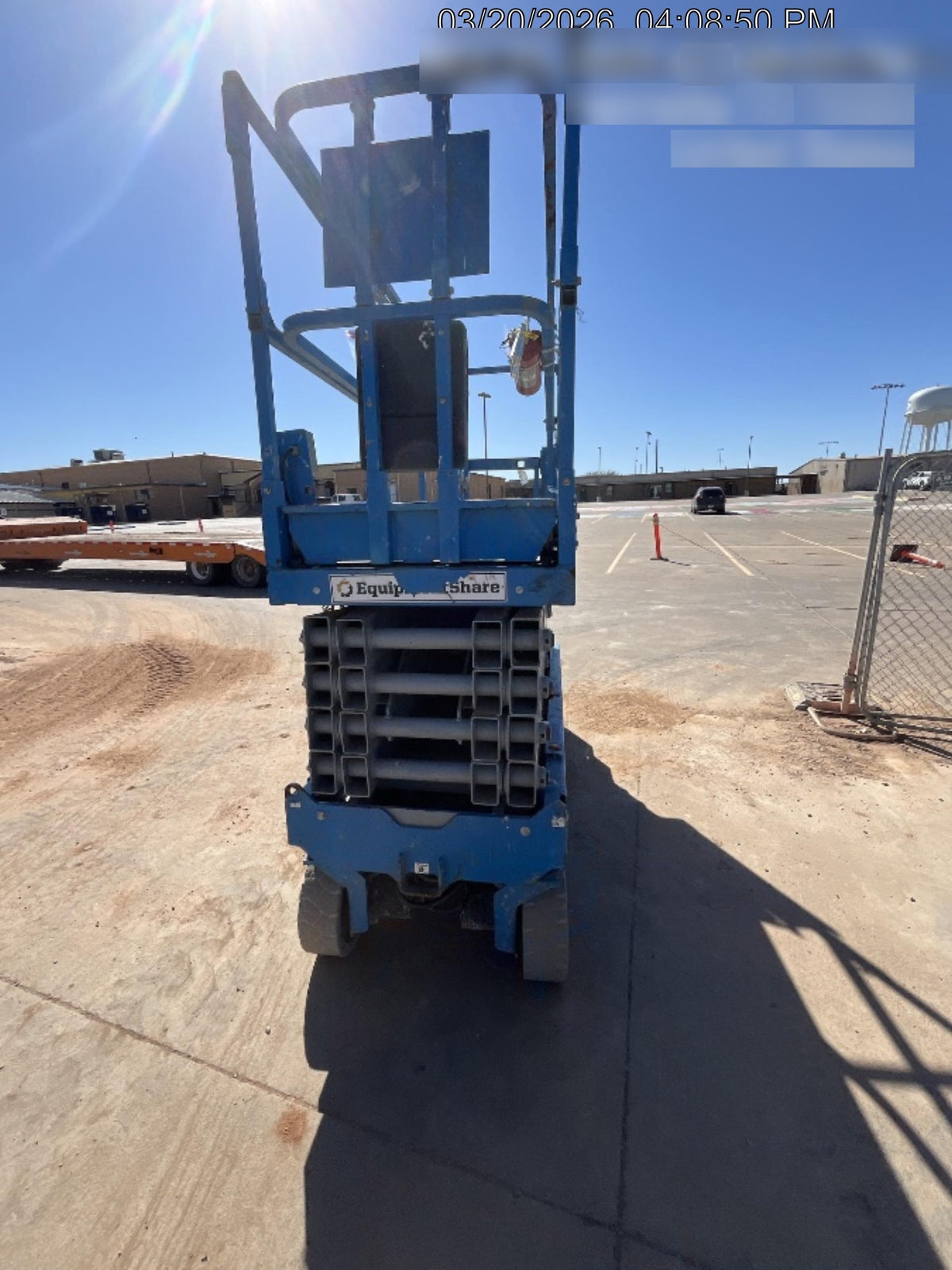2018 Genie GS-3232 Genie GS3232 Lift w/Folding Rails and Swing Gate
